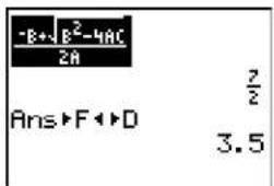 TEXAS INSTRUMENTS TI-84 - Converting to a Decimal - 3