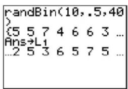 TEXAS INSTRUMENTS TI-84 - Getting Started: Coin Flip - 4