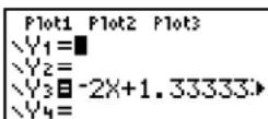 TEXAS INSTRUMENTS TI-84 - Automatic Regression Equation - 3