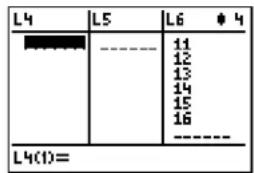 TEXAS INSTRUMENTS TI-84 - Restoring L1 through L6 to the Stat List Editor - 3