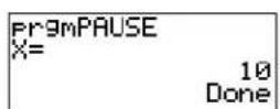 TEXAS INSTRUMENTS TI-84 - Pause - 4