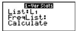 TEXAS INSTRUMENTS TI-84 - STAT WIZARDS in STAT CALC - 3