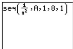 TEXAS INSTRUMENTS TI-84 - Getting Started: Generating a Sequence - 4