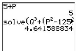 TEXAS INSTRUMENTS TI-84 - Using solve( on the Home Screen or from a Program - 1