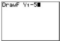 TEXAS INSTRUMENTS TI-84 - Drawing a Function - 1