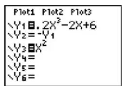 TEXAS INSTRUMENTS TI-84 - Selecting and Deselecting Functions from the Home Screen or a Program - 2