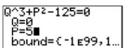 TEXAS INSTRUMENTS TI-84 - Solving for a Variable in the Equation Solver - 2