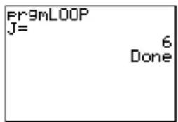 TEXAS INSTRUMENTS TI-84 - Program Output - 2