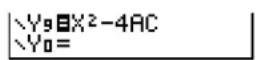 TEXAS INSTRUMENTS TI-84 - Entering and Editing Variable Values - 1