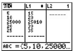 TEXAS INSTRUMENTS TI-84 - Edit-Elements Context - 4