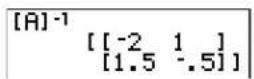 TEXAS INSTRUMENTS TI-84 - Inverse - 2
