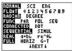 TEXAS INSTRUMENTS TI-84 - Complex-Number Modes - 1
