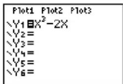 TEXAS INSTRUMENTS TI-84 - Getting Started: Roots of a Function - 1