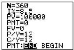 TEXAS INSTRUMENTS TI-84 - Calculating Time Value of Money - 2