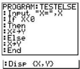 TEXAS INSTRUMENTS TI-84 - If-Then-Else - 1