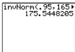 TEXAS INSTRUMENTS TI-84 - Interpreting the results - 6