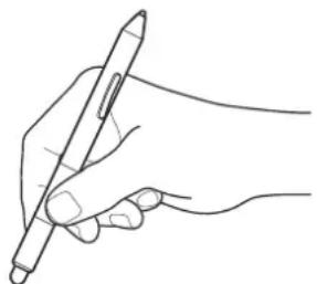WACOM CTH-470 - HOLDING THE PEN - 3