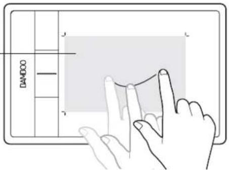 WACOM CTH-470 - Tablet active area - 1