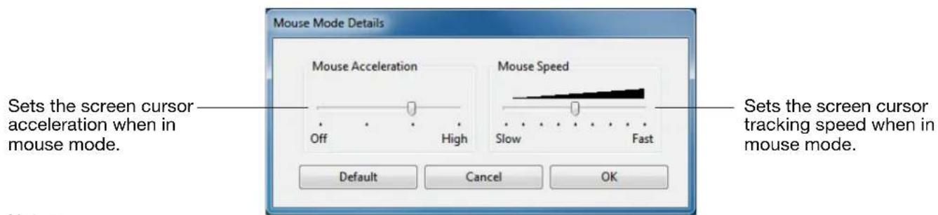 WACOM CTH-470 - SETTING THE PEN SPEED IN MOUSE MODE - 2