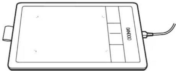 WACOM CTH-470 - Left-handed operation: - 1