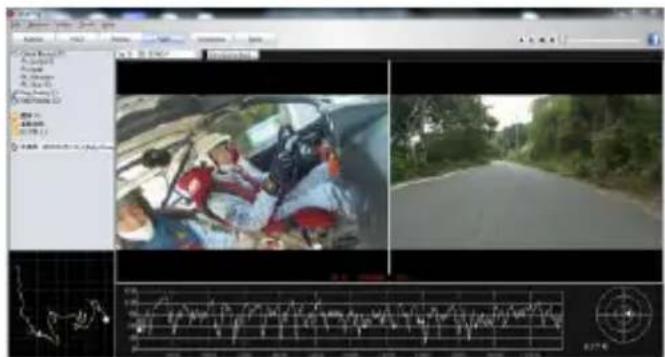 Qstarz LT-Q6000 10Hz - K-6. Video - 2