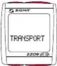 SIGMA BC 2209 MHR STS - tRANSPoRt MoDE - 1
