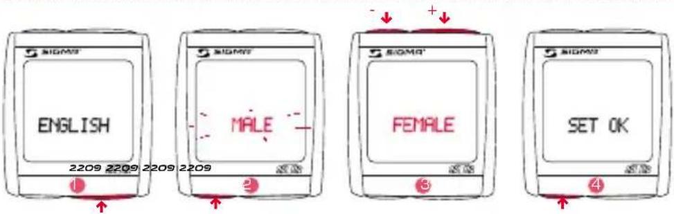 SIGMA BC 2209 MHR STS - SEttING YoUR GENDER - 1