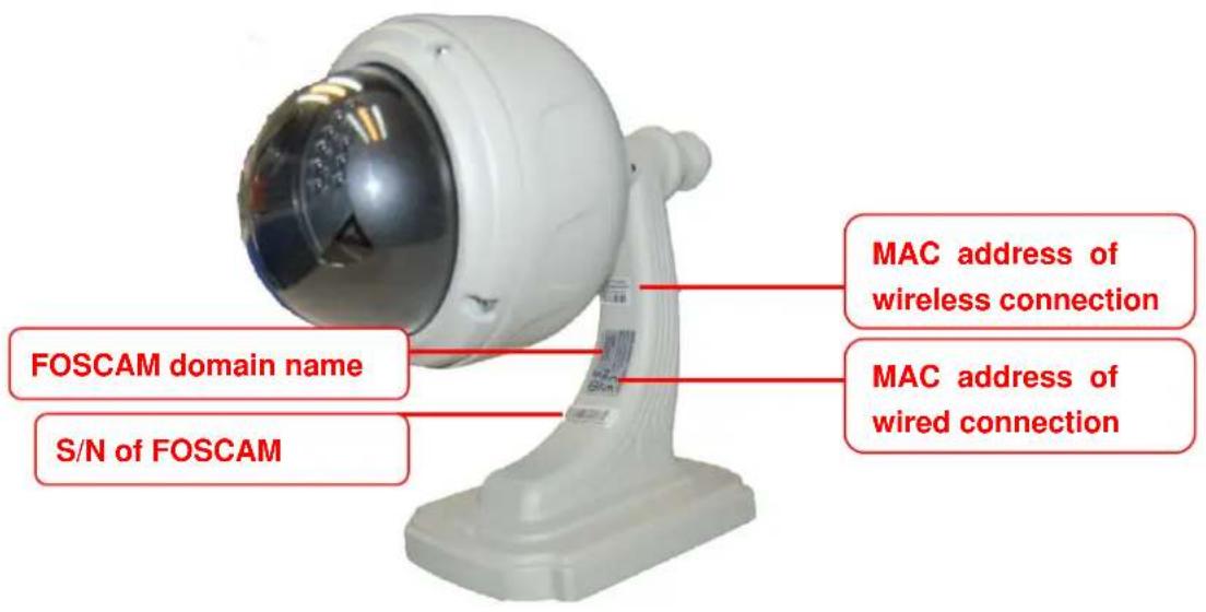 FOSCAM FI8919W - Bottom View - 1