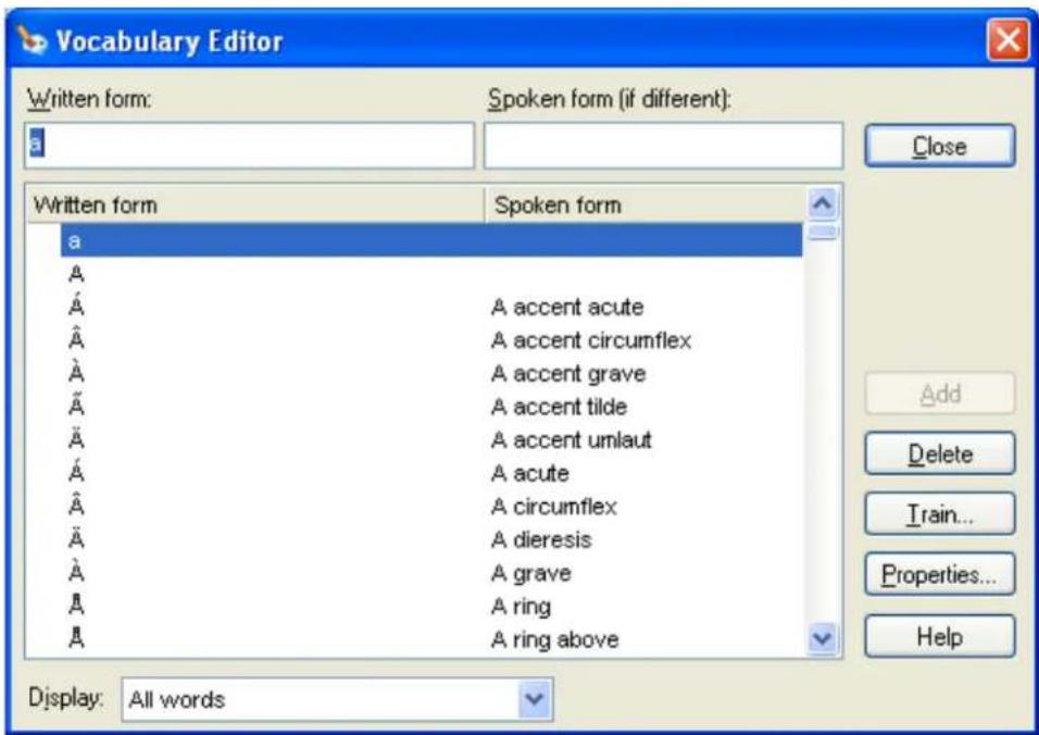 NUANCE Dragon Naturally Speaking Premium 12.0 Mobile - To delete words - 1