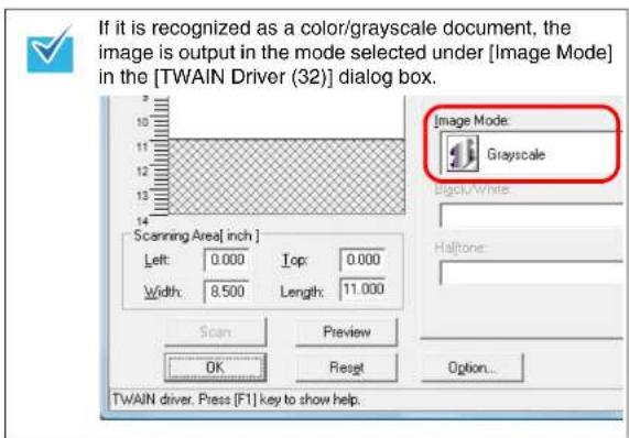 FUJITSU FI-6110 - Select a side in [Select Current Image Setting]. - 1