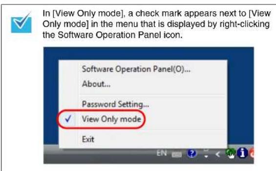 FUJITSU FI-6110 - Setting the [View Only mode] - 3