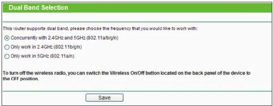 TP-LINK TL-WDR4900 - Dual Band Selection - 1