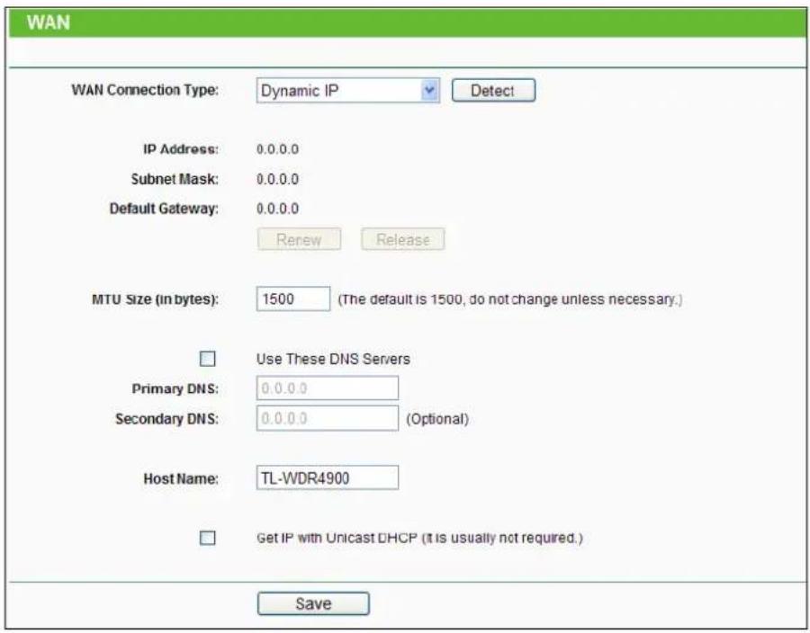 TP-LINK TL-WDR4900 - WAN - 1