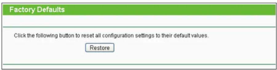 TP-LINK TL-WDR4900 - Factory Defaults - 1