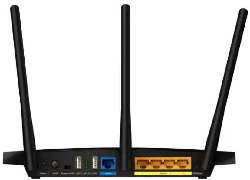 TP-LINK TL-WDR4900 - The Rear Panel - 1