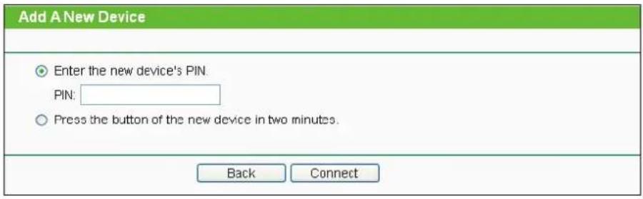 TP-LINK TL-WDR4900 - Enter the client device's PIN on the Router - 1