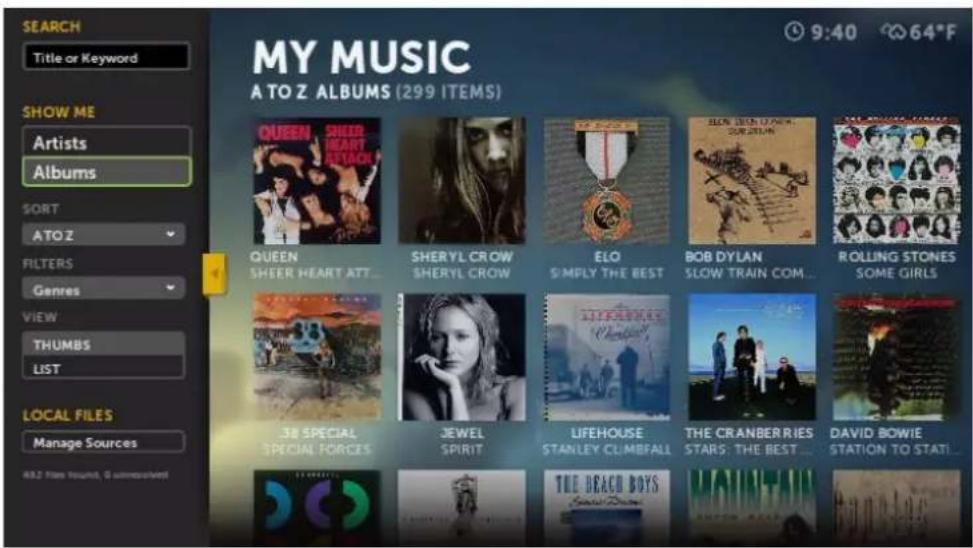 D-LINK Boxee Box - Listening to Local Music - 1