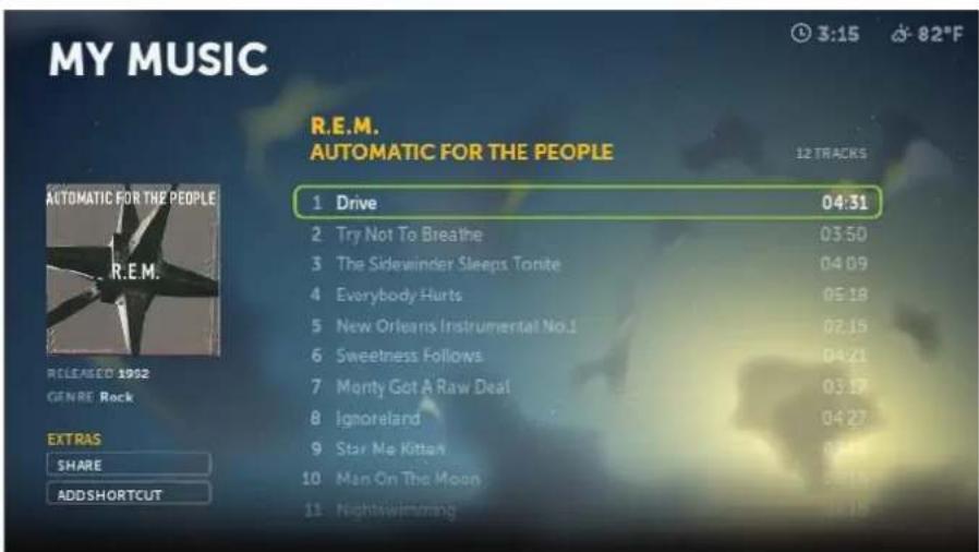 D-LINK Boxee Box - Listening to Local Music - 2