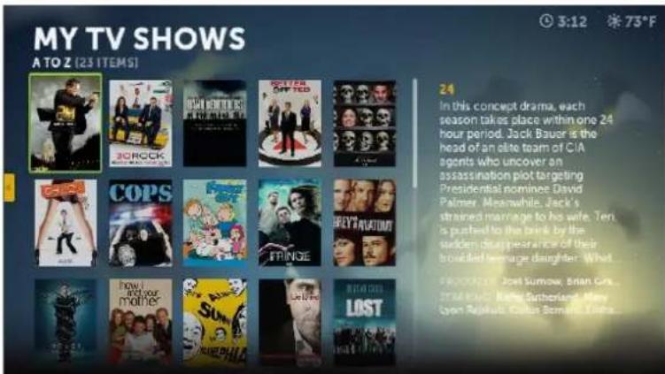 D-LINK Boxee Box - My TV Shows - 1