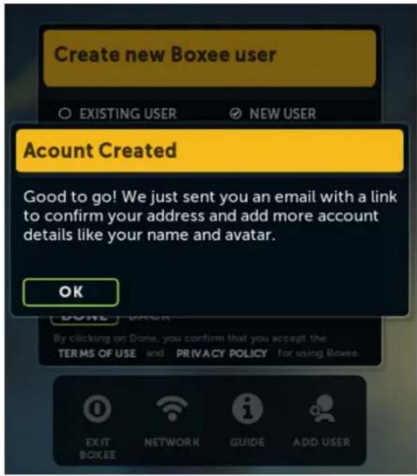 D-LINK Boxee Box - Adding a User - 5