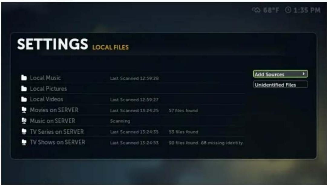 D-LINK Boxee Box - Settings - 2