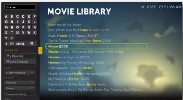 D-LINK Boxee Box - The Movie Library - 4