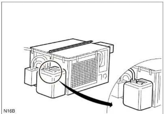 WMF 500 - Kondensatbehälter entleeren - 2