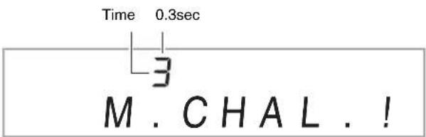 CASIO CDP-220 - After the on-screen keyboard indicator changes from flashing to lit, press the indicated key with the indicated finger as quickly as possible. - 1