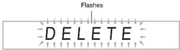 CASIO CDP-220 - Deleting a Sampled Sound - 1