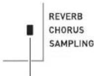 CASIO CDP-220 - Use the 17 (10-key) [-] and [+] keys to select the chorus type you want. - 1