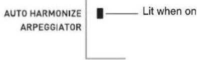 CASIO CDP-220 - Press 29 to turn on Auto Harmonize. - 1