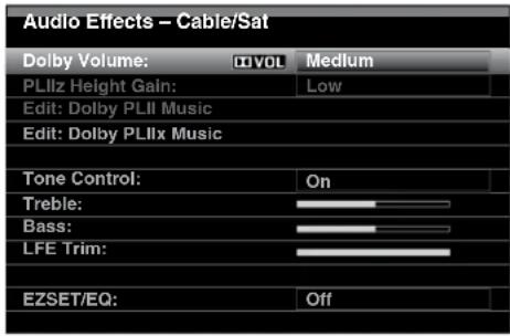 HARMAN KARDON AVR 270 - Audio Effects Button - 1