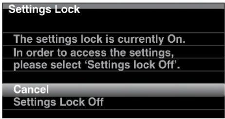 HARMAN KARDON AVR 270 - Settings Lock - 1