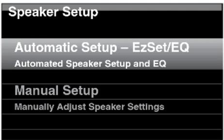 HARMAN KARDON AVR 270 - Configure the AVR for Your Speakers - 3